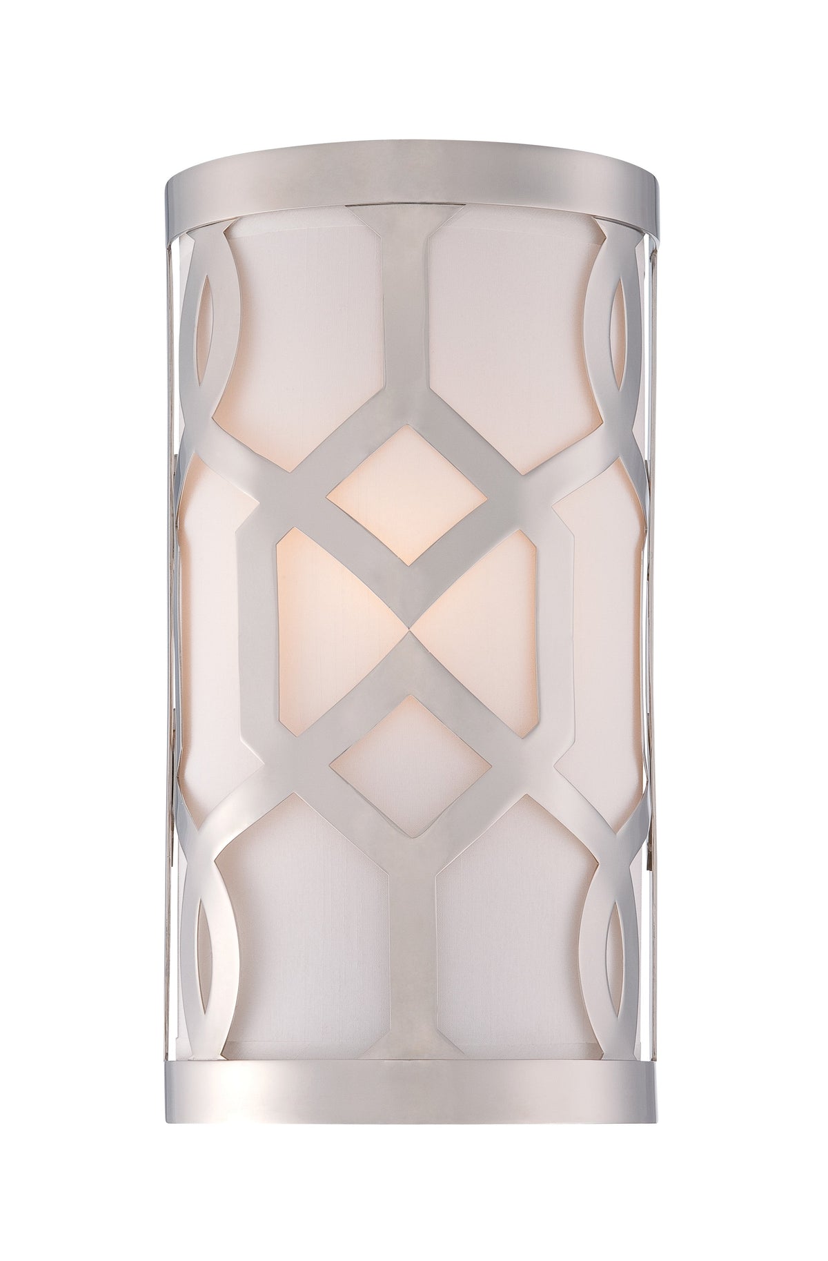 1 Light Polished Nickel Modern Sconce - C193-2262-PN