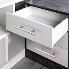 (30 Pack 3 Inch Hole Centers Kitchen Cabinet Handles Euro T Bar Cabinet Pulls Stainless Steel Kitchen Drawer Handles