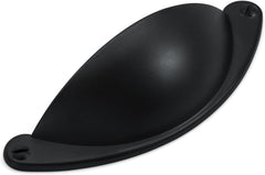 10 Pack | 2 1/2 Inch Drawer Pulls Black Kitchen Cabinet Handles and Dresser Drawer Pulls | Bathroom Matte Black Cabinet
