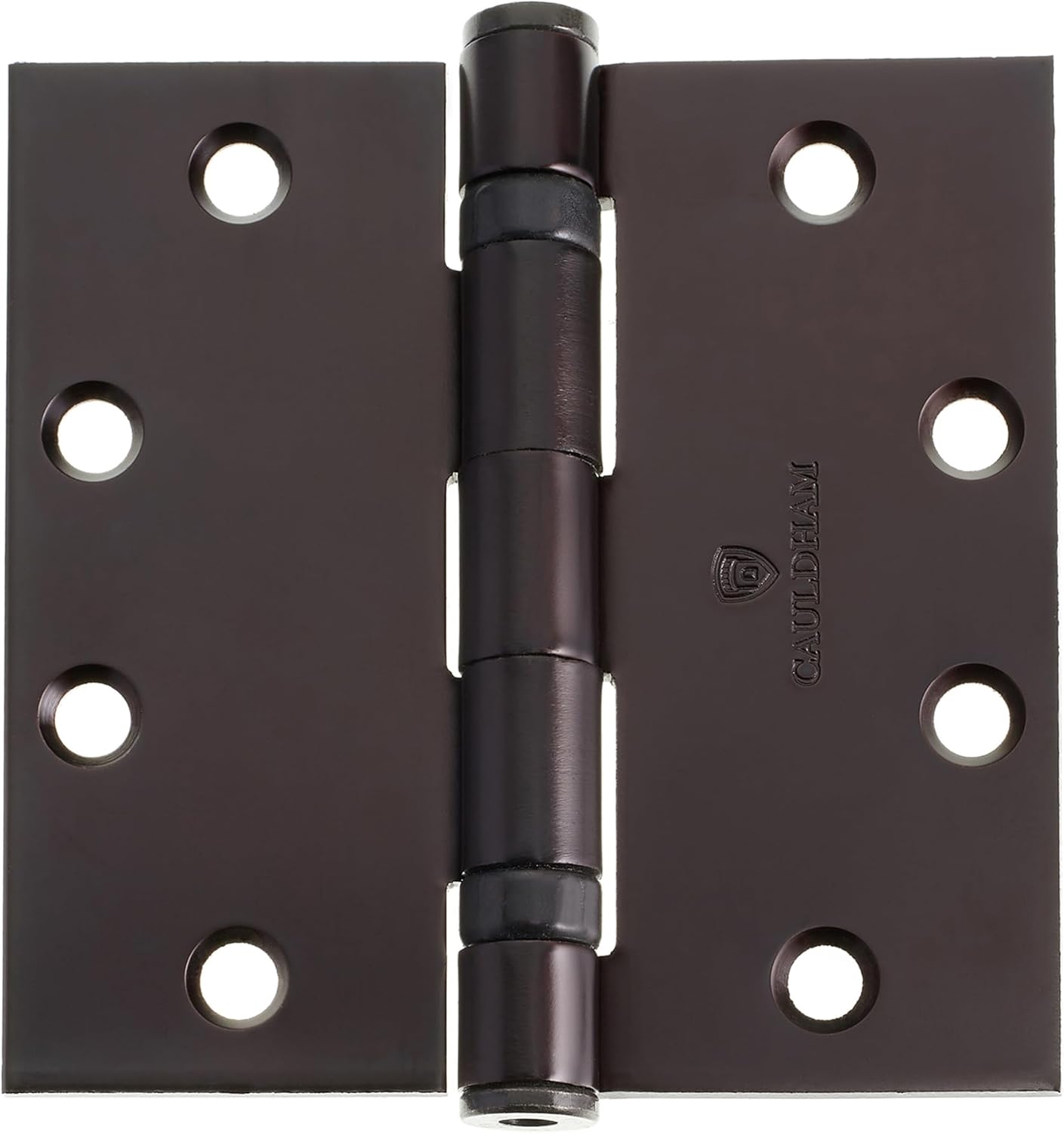 (3 Pack) Commercial-Grade 4-1/2" Full Mortise Ball-Bearing Door Hinges - Oil Rubbed Bronze
