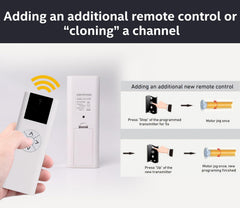 1 Channel Blinds Controller for Motorized Roller Shades and Blinds
