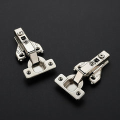 1 Pair 2 Packs Full Overlay Cabinet Door Hinges,105 Degree Adjustable Concealed Kitchen Cabinet Hinges Soft Close for Face Frame Cabinet