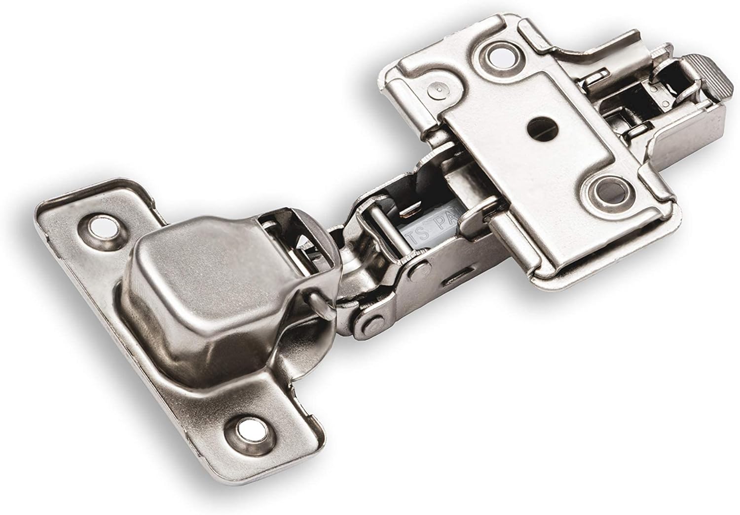 10-Pack Full Overlay Frameless Soft-Close European Hinges, 110° 3D Adjustable, Clip-On Concealed Kitchen Cabinet Door