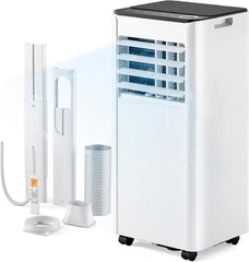 10,000 BTU Portable Air Conditioner, 3-in-1 Portable AC Unit with Cools, Dehumidifier, Fan, 50 dB Sleep Mode