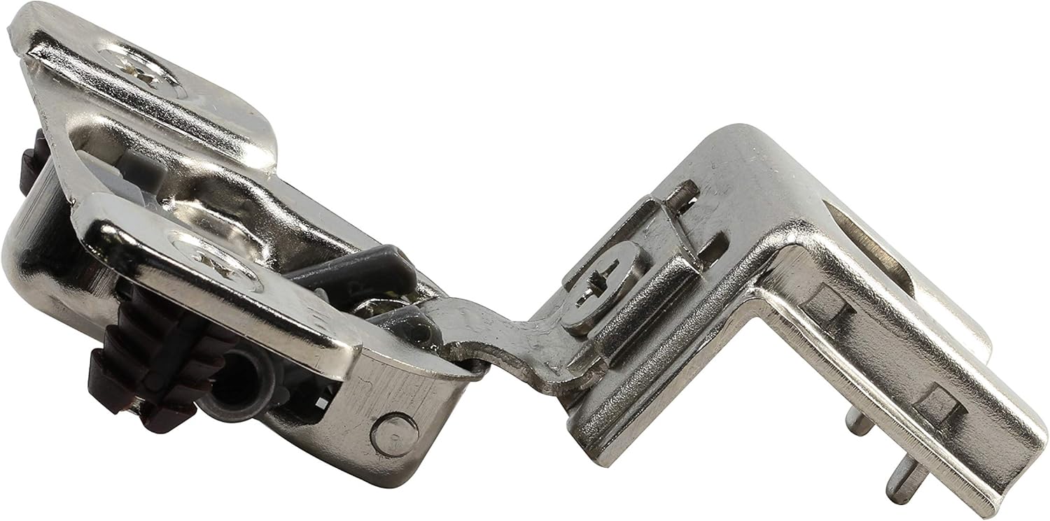 1-1/4" Overlay Soft Close 105 Degree 2 Cam Press in Face Frame Concealed Cabinet Hinge 6-Way Adjustable E8Q115NH (10