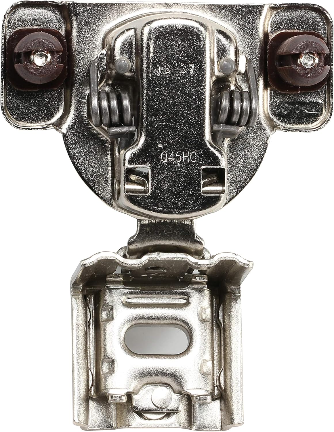 1-1/4" Overlay Soft Close 105 Degree 2 Cam Press in Face Frame Concealed Cabinet Hinge 6-Way Adjustable E8Q115NH (10