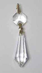 1.5" Crystal U-Drop CC-RC401+14MM-G